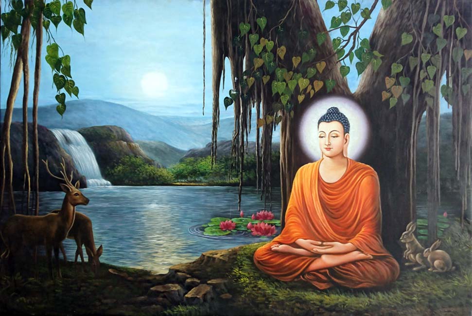 Hình ảnh Phật tĩnh tâm