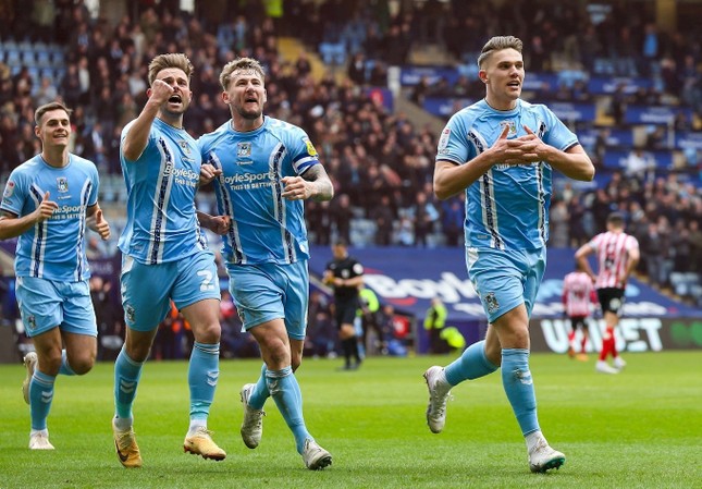 Coventry City và câu chuyện 5 năm kỳ diệu, từ vị trí thứ 4 đến ngưỡng cửa Ngoại hạng Anh